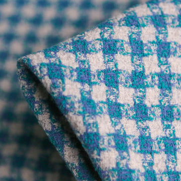 Chloe Aqua/Denim Tweed