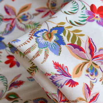 Lovebird Scarlet Viscose/Linen