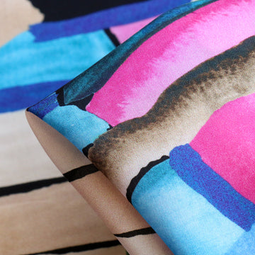 Brushstrokes Multi Viscose