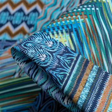 Azure Splice Viscose