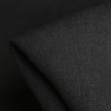 Mondello Black Linen - Heavy Weight