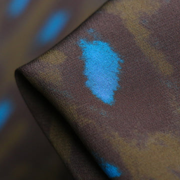 Topaz/Olive Cheetah Viscose CDC