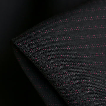 Milana Black/Red Striped Ponti