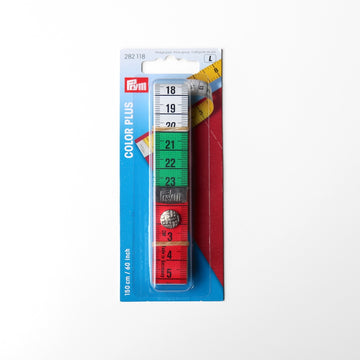 Prym -  Colour Plus Tape Measure - Metric and Imperial - 150cm/60"