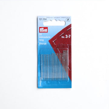 Sharp Handle Sewing Needles/No.3-7 - Prym
