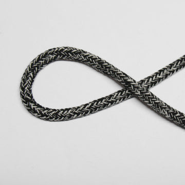 Cord - Black/White - 7.5mm