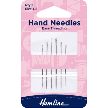Hemline - Hand Sewing Needles - Easy Threading