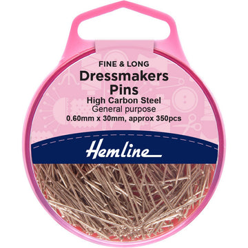 Hemline - Pins - Dressmakers Pins