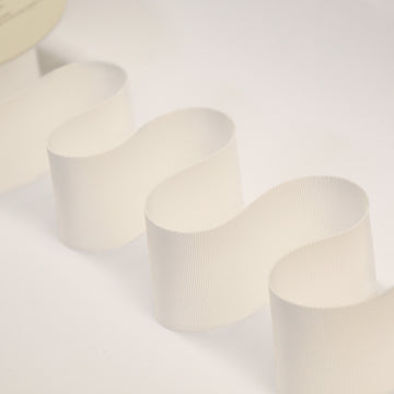 50mm Grosgrain Ribbon - Ivory