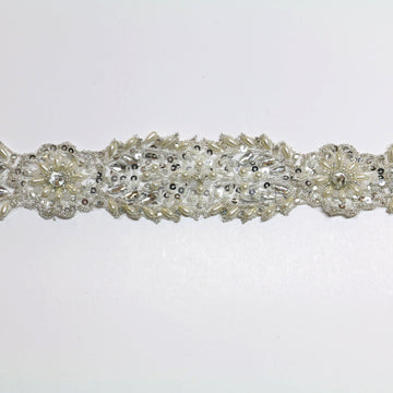 Natural Beaded/Pearl Trim