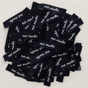 KATM Woven Labels - "Me Made" - Woven Sewing Labels 8 Pack