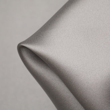 Silver Silk Satin - 19mm