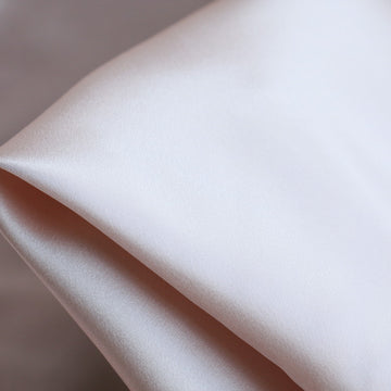 Dusty Pink Silk Satin - 19mm