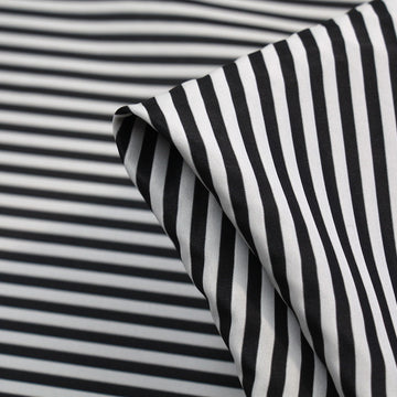 Black On White Jacquard