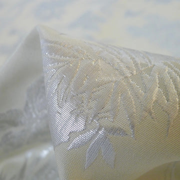 Silver Butterfly Brocade