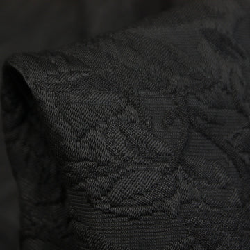 Pressed Black Jacquard