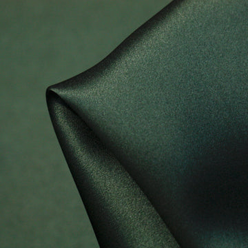 Jungle Green Silk Satin