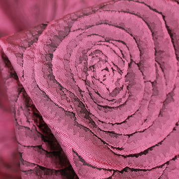 Cerise Boston Brocade