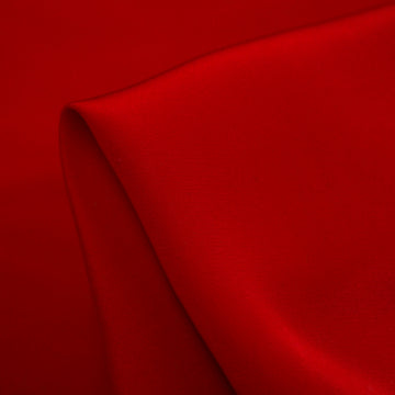 Silk Crepe De Chine - Poppy Red