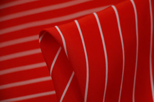 Cherry On White Technical Polyester