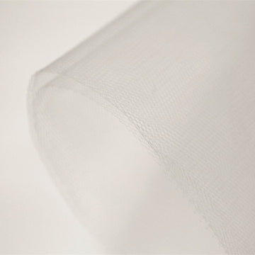 Silk White Tulle