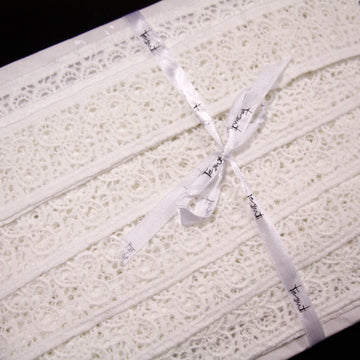Milk Guipure Lace Trim