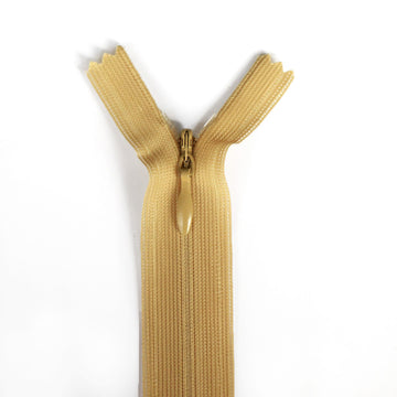 Birch Invisible Zipper - Shell Bisque - Assorted Sizes