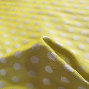 Citrus Jacquard Camelot Dot