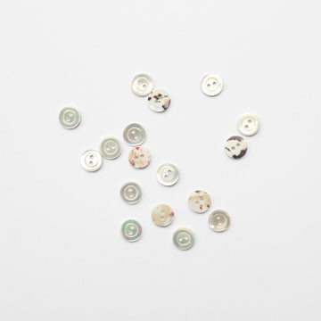 Mother Of Pearl Shirt Button - 12mm - 2 Hole